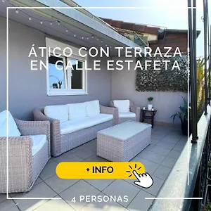 Top Atico Con Terraza Con Vistas Al Encierro San Fermin Apartment